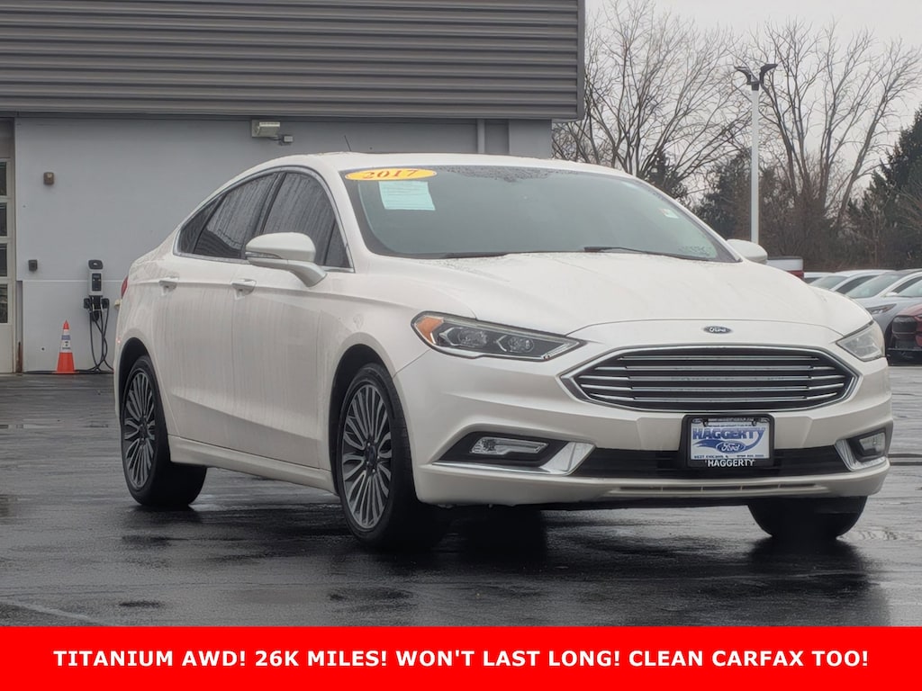 Used 2017 Ford Fusion Titanium AWD Sedan