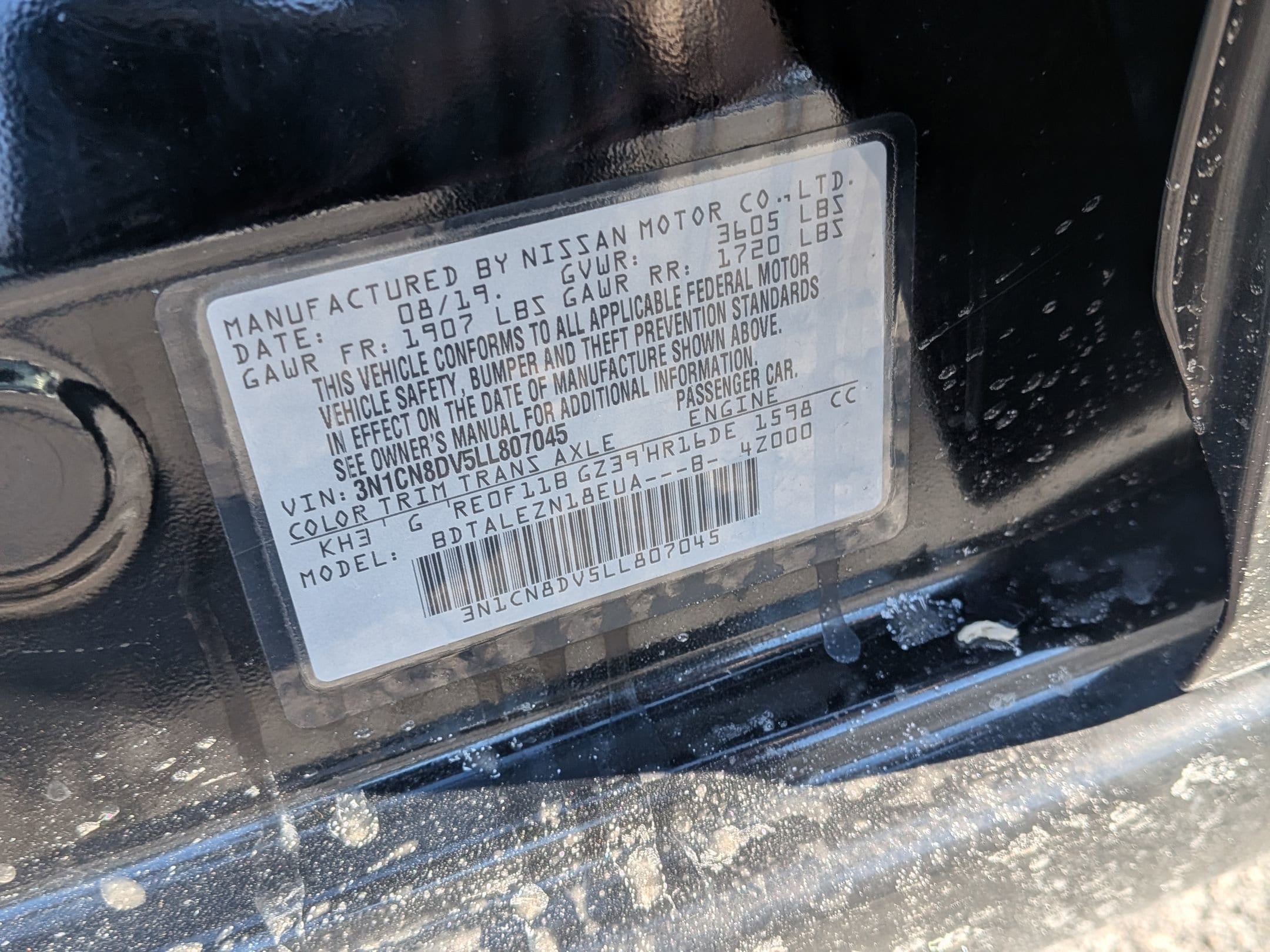 2020 NISSAN VERSA - Image 28