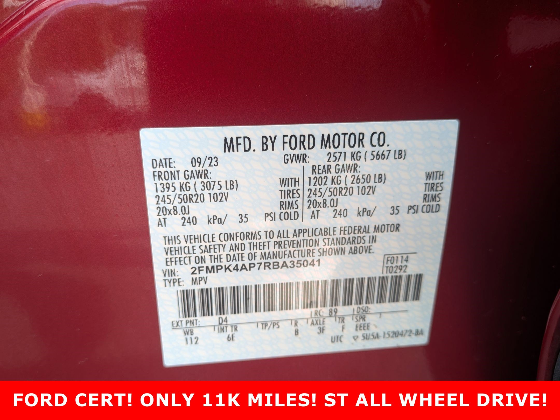 2024 FORD EDGE - Image 29