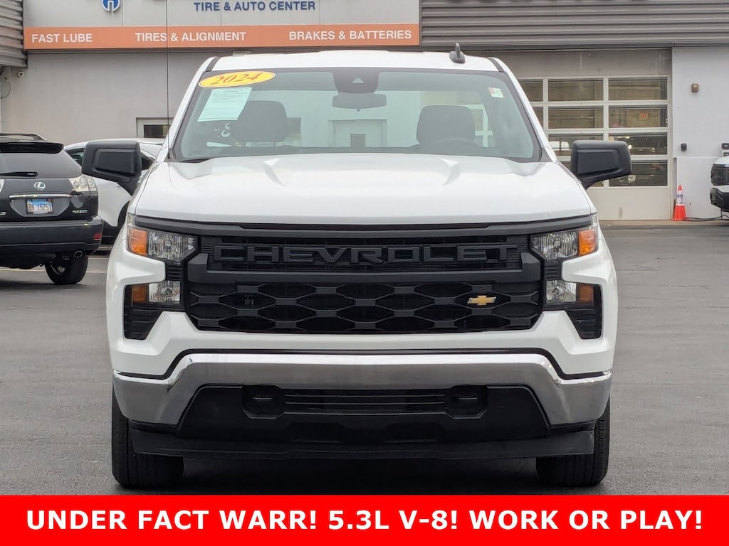 Used 2024 Chevrolet Silverado 1500 2WD Reg Cab 140 Work Truck Regular Cab Pickup