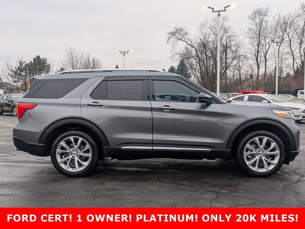Certified 2022 Ford Explorer Platinum 4WD SUV
