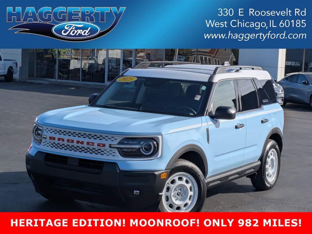 Used 2025 Ford Bronco Sport Heritage SUV