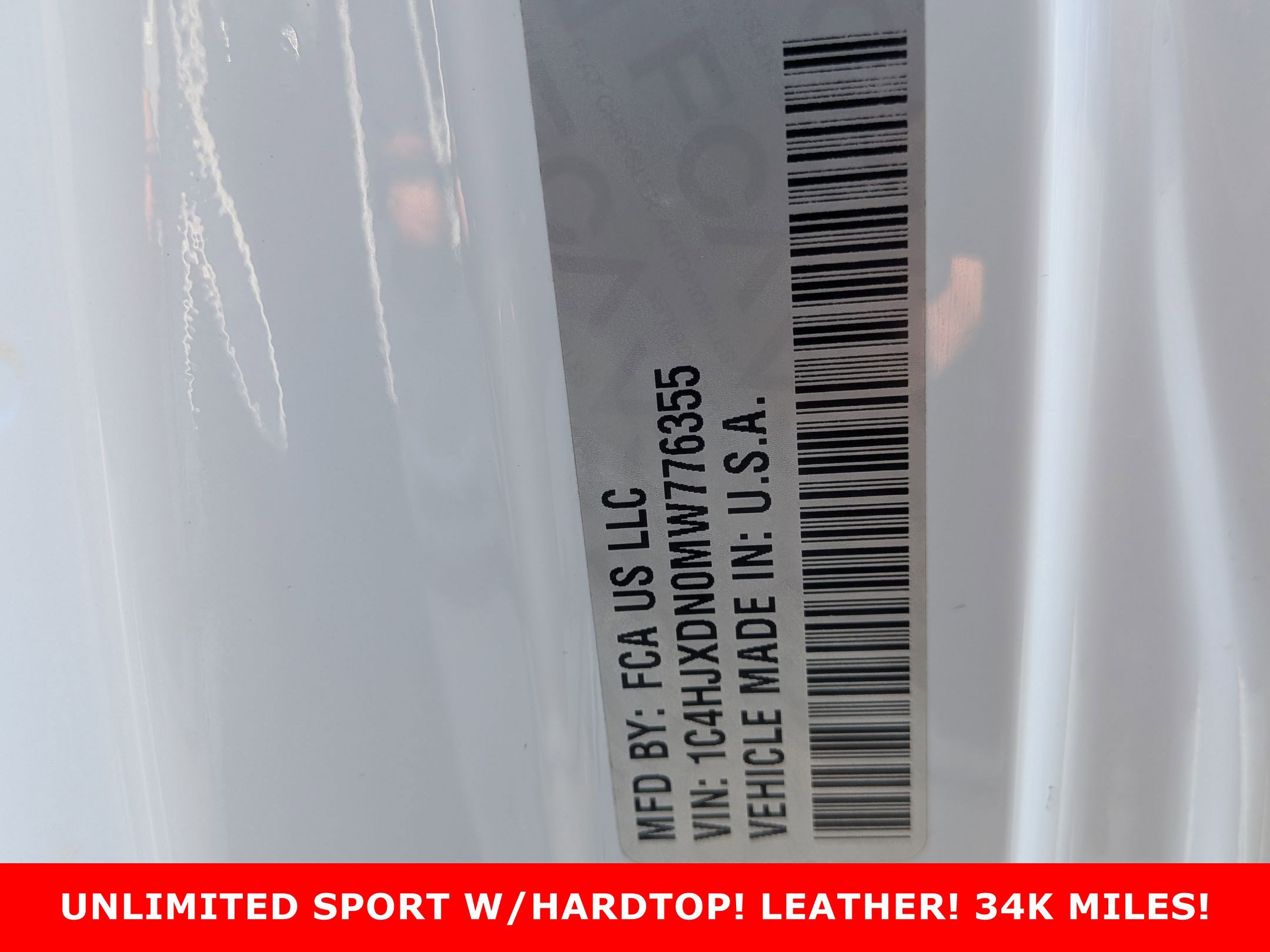 2021 JEEP WRANGLER - Image 26