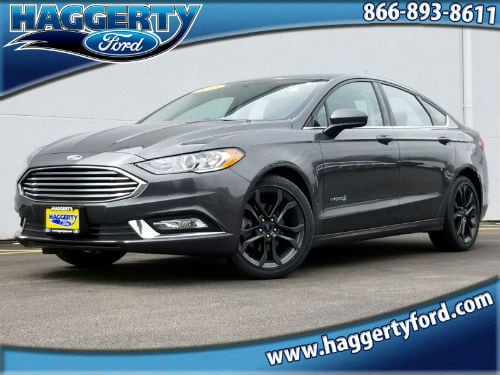 used Ford Fusion at an Aurora Ford dealership