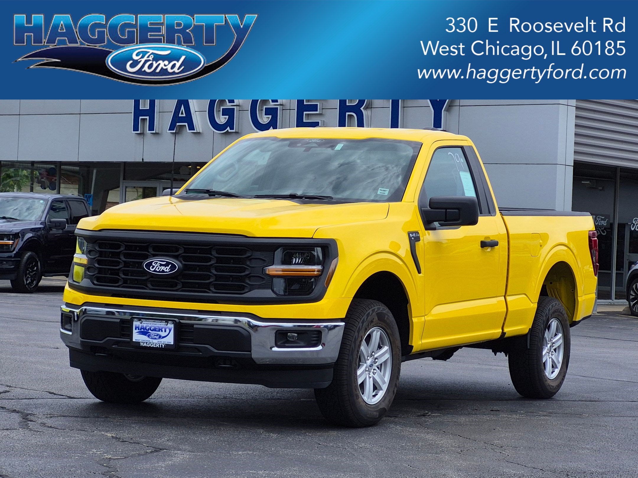 Yellow 2026 Ford F-150 Pickup Truck Four-Wheel Drive Automatic