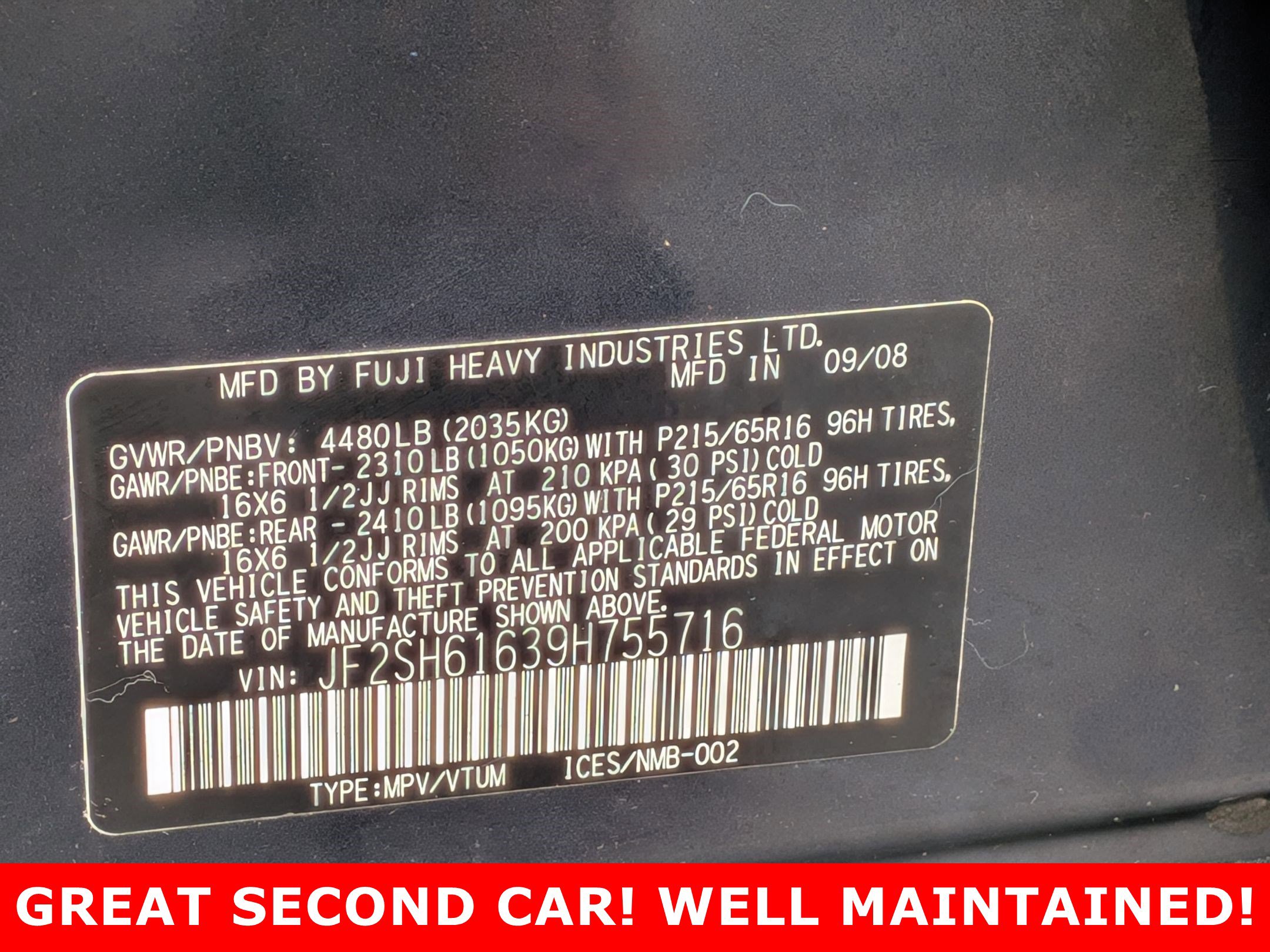 2009 SUBARU FORESTER - Image 25