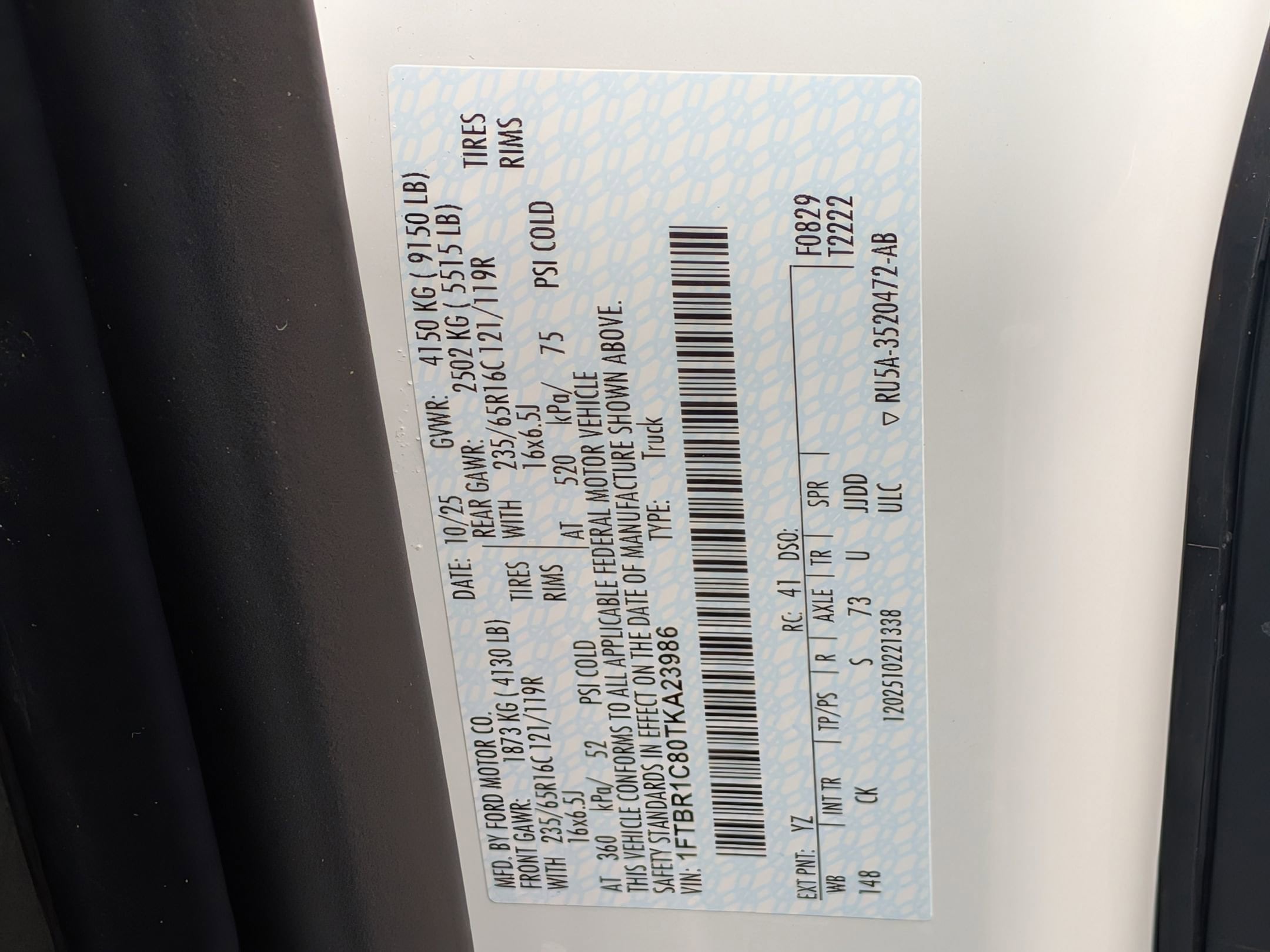 2026 FORD TRANSIT - Image 28