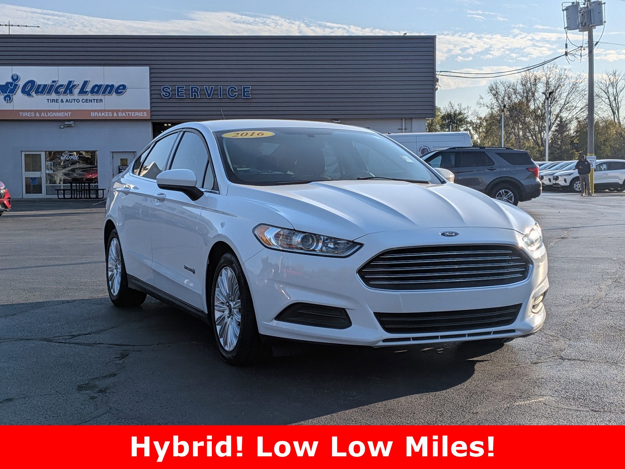 2016 Ford Fusion S Hybrid photo 2