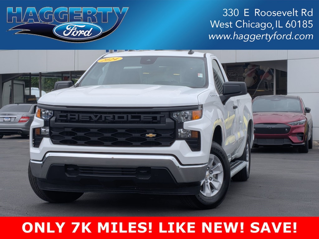 Used 2024 Chevrolet Silverado 1500 Reg Cab 140 Work Truck Regular Cab Pickup