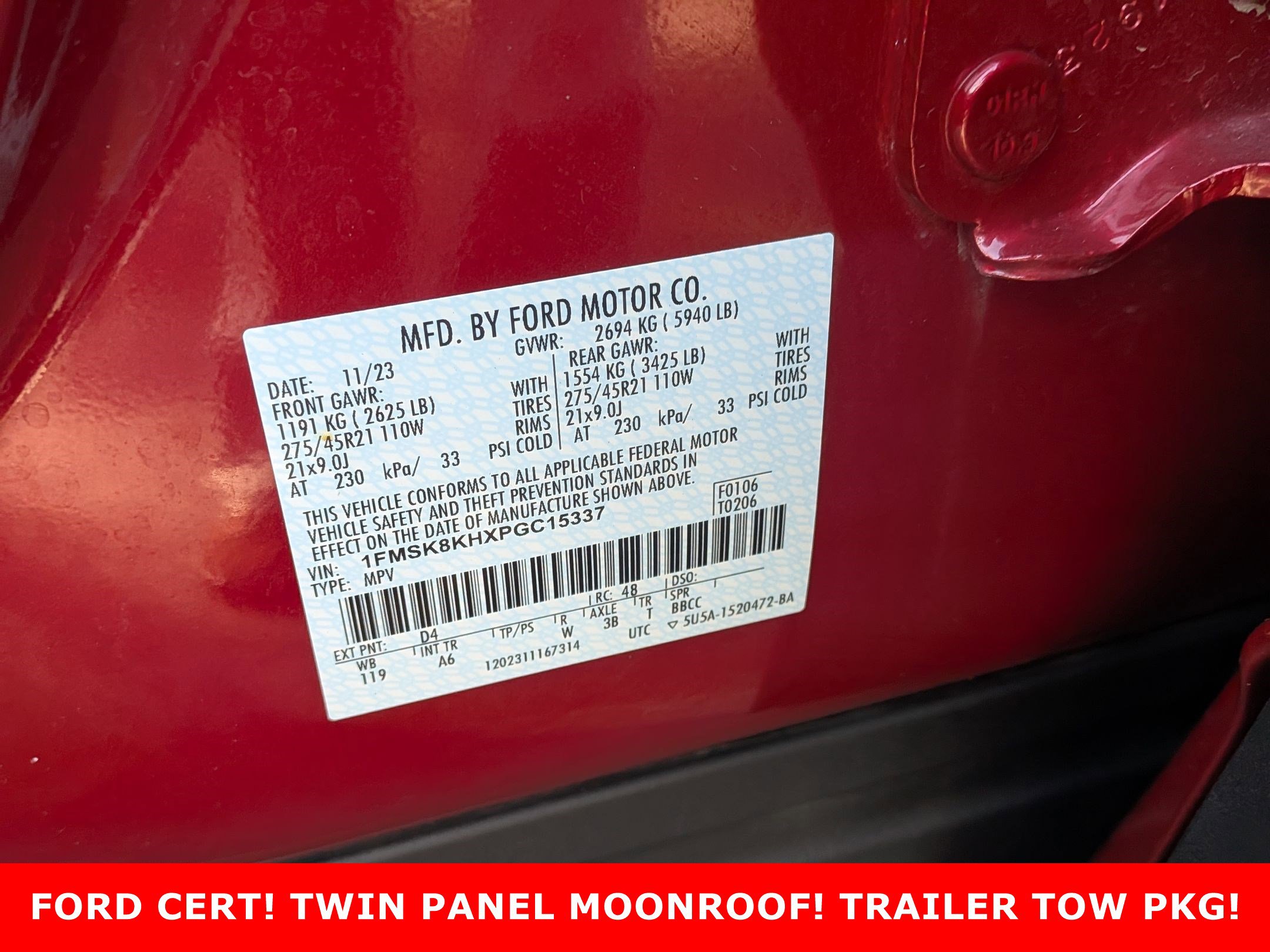 2023 FORD EXPLORER - Image 30