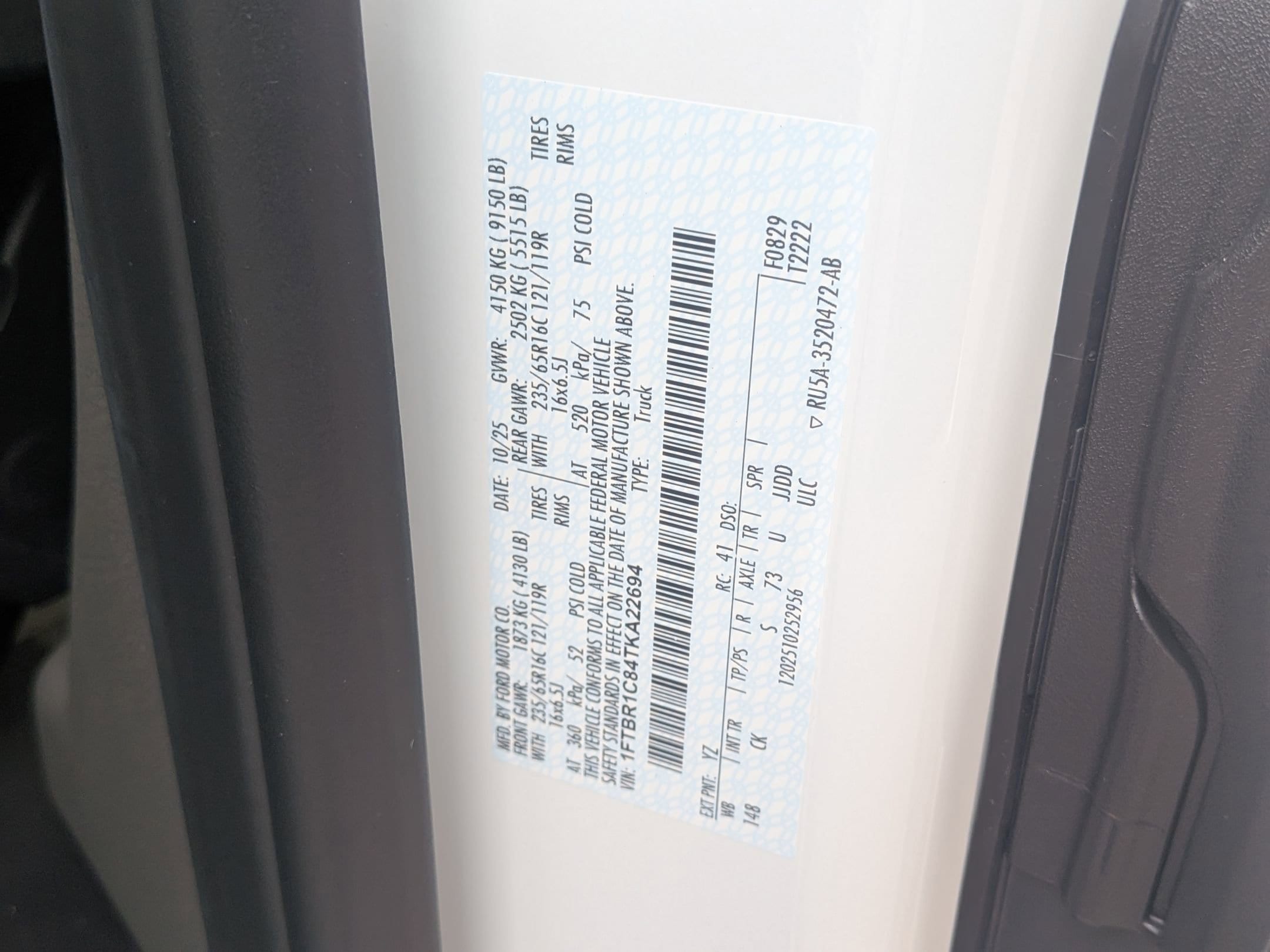 2026 FORD TRANSIT - Image 27