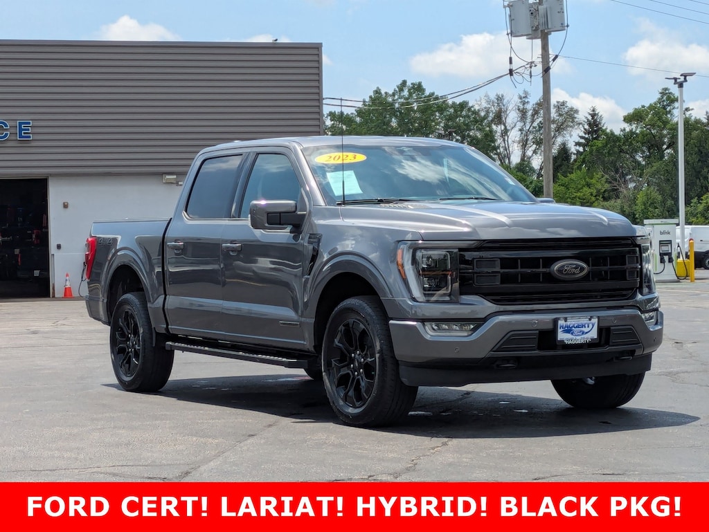 Certified 2023 Ford F-150 LARIAT 4WD SuperCrew 5.5 Box Crew Cab Pickup