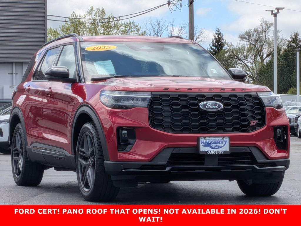 Certified 2025 Ford Explorer ST 4WD SUV