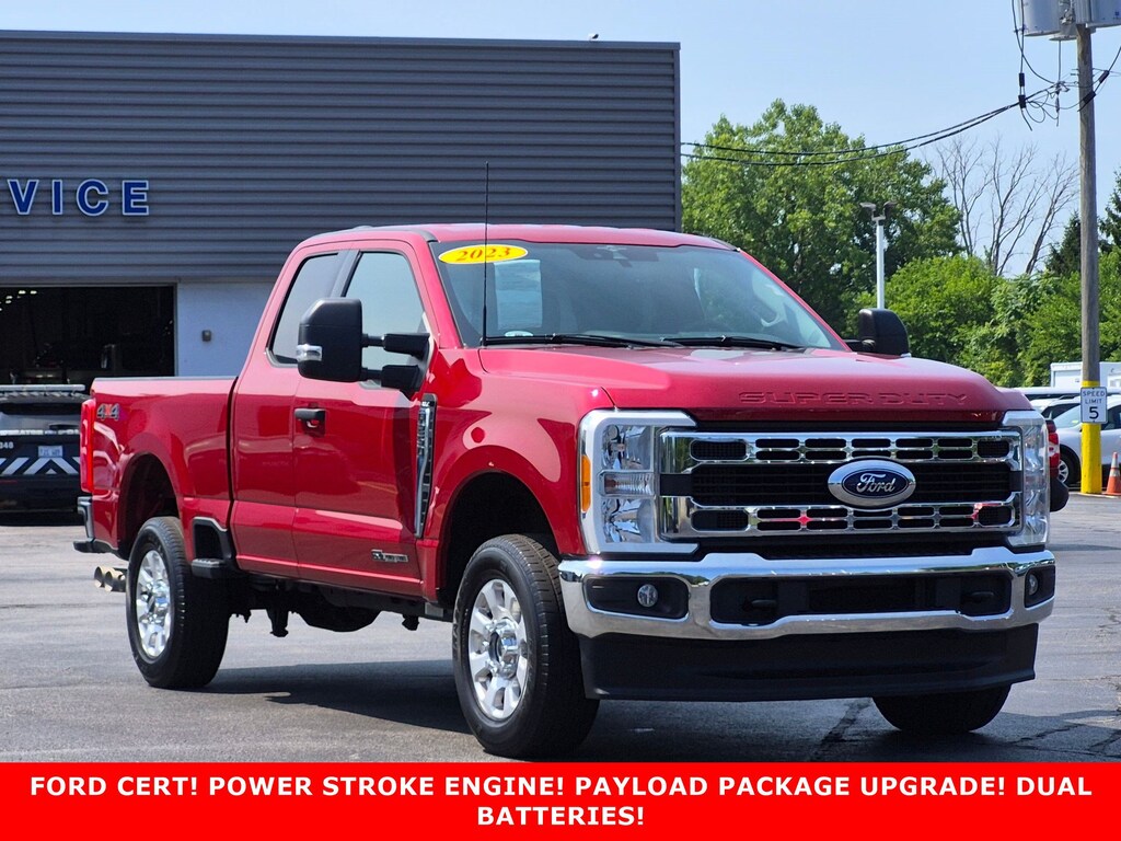 Certified 2023 Ford Super Duty F-250 SRW XLT 4WD SuperCab 6.75 Box Extended Cab Pickup
