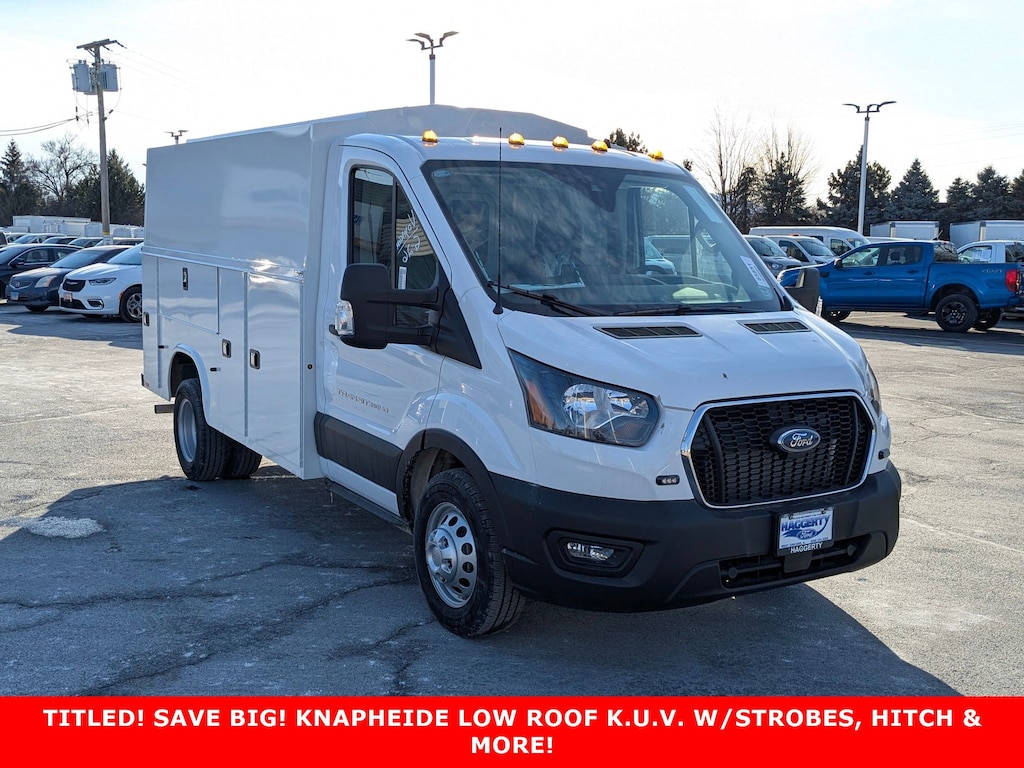 Used 2024 Ford Transit T-350 RWD DRW 138 WB 9950 GVWR Specialty Vehicle