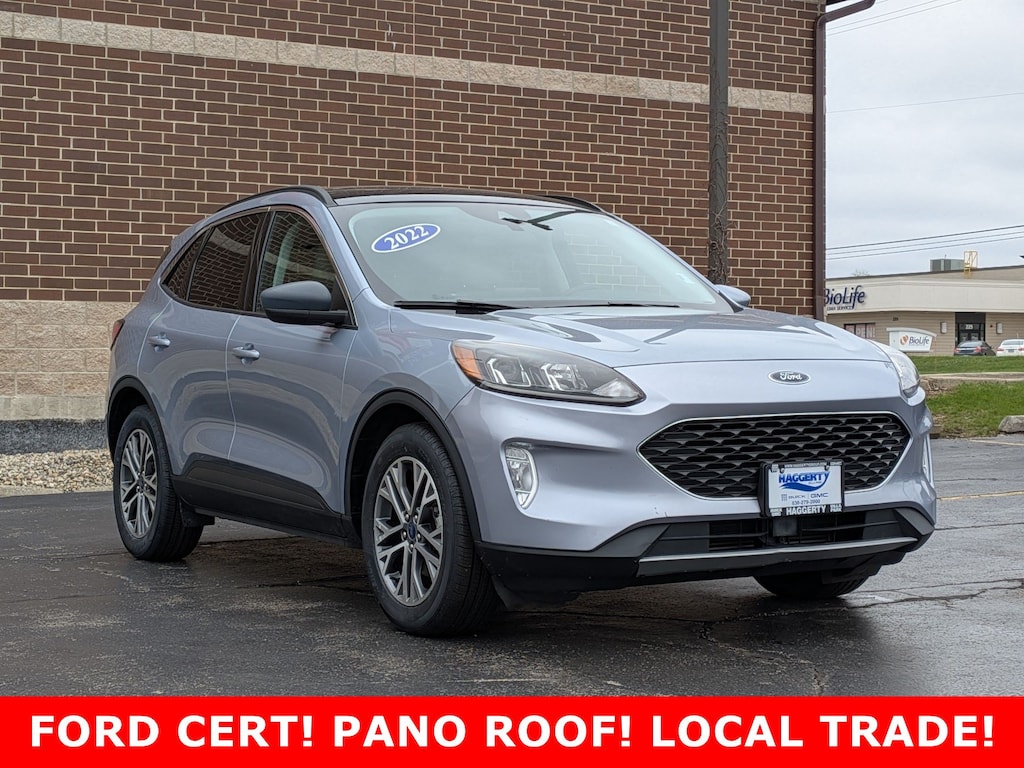 Certified 2022 Ford Escape SEL FWD SUV