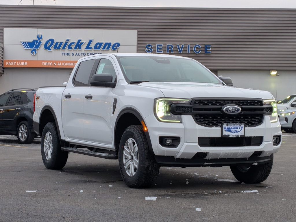 New 2025 Ford Ranger XL 4WD SuperCrew 5 Box TRUCK