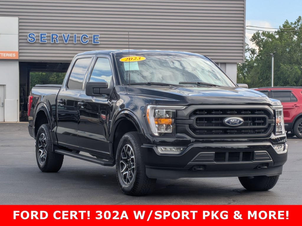 Certified 2023 Ford F-150 XLT 4WD SuperCrew 5.5 Box Crew Cab Pickup