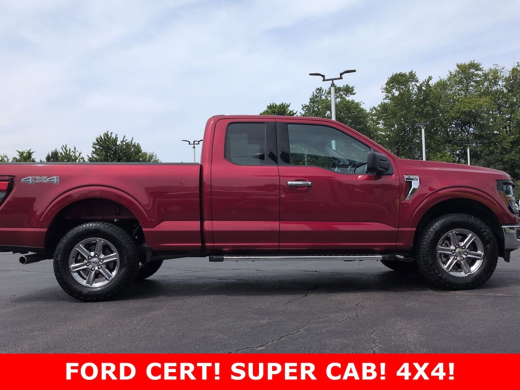 Certified 2025 Ford F-150 XLT 4WD SuperCab 6.5 Box Extended Cab Pickup