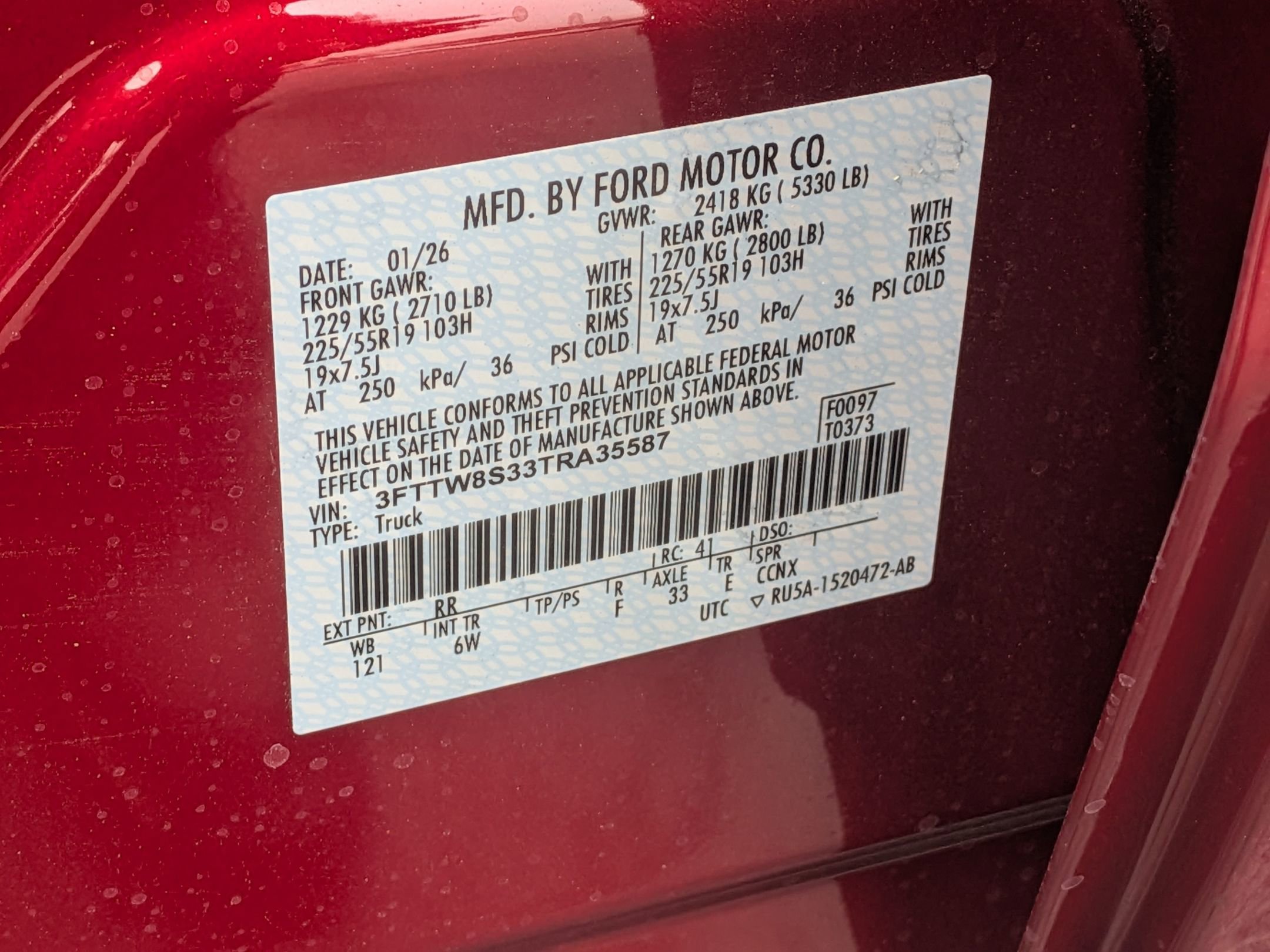 2026 FORD MAVERICK - Image 29