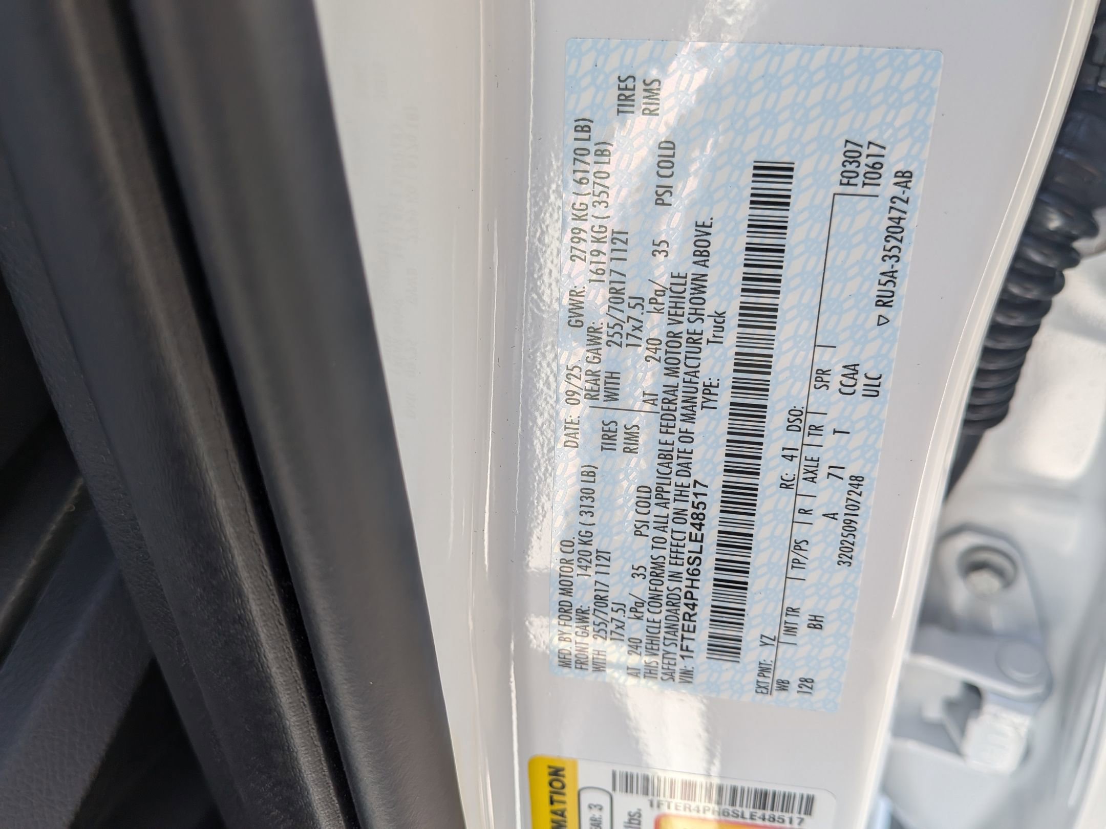 2025 FORD RANGER - Image 27