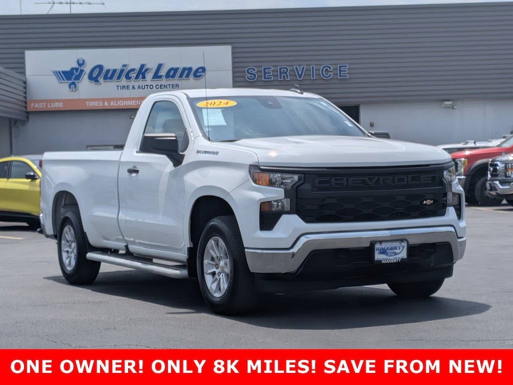 Used 2024 Chevrolet Silverado 1500 Reg Cab 140 Work Truck Regular Cab Pickup
