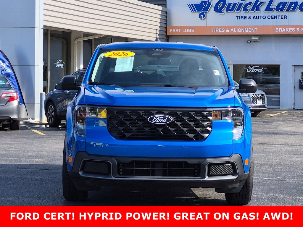 Certified 2026 Ford Maverick XLT AWD SuperCrew Crew Cab Pickup