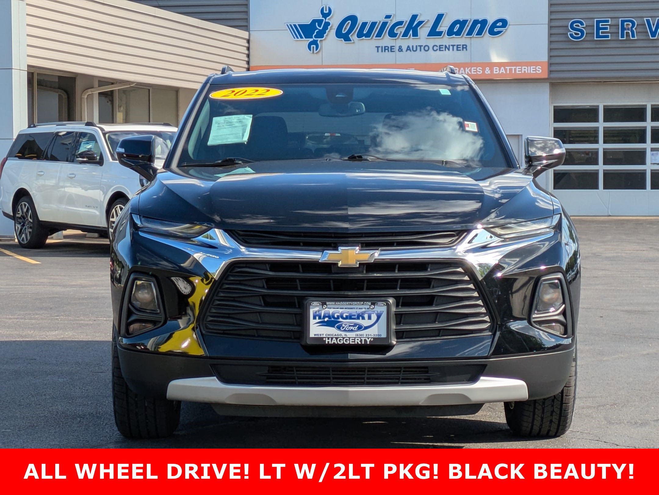 Used 2022 Chevrolet Blazer 2LT with VIN 3GNKBHR48NS155538 for sale in West Chicago, IL