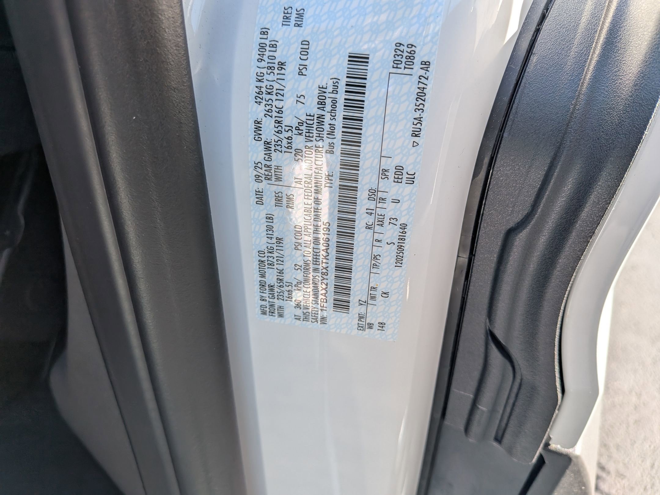 2026 FORD TRANSIT - Image 24