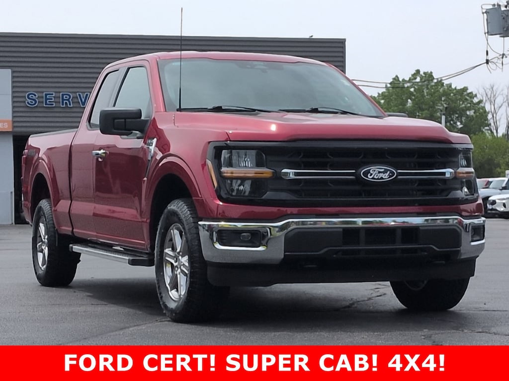 Certified 2025 Ford F-150 XLT 4WD SuperCab 6.5 Box Extended Cab Pickup