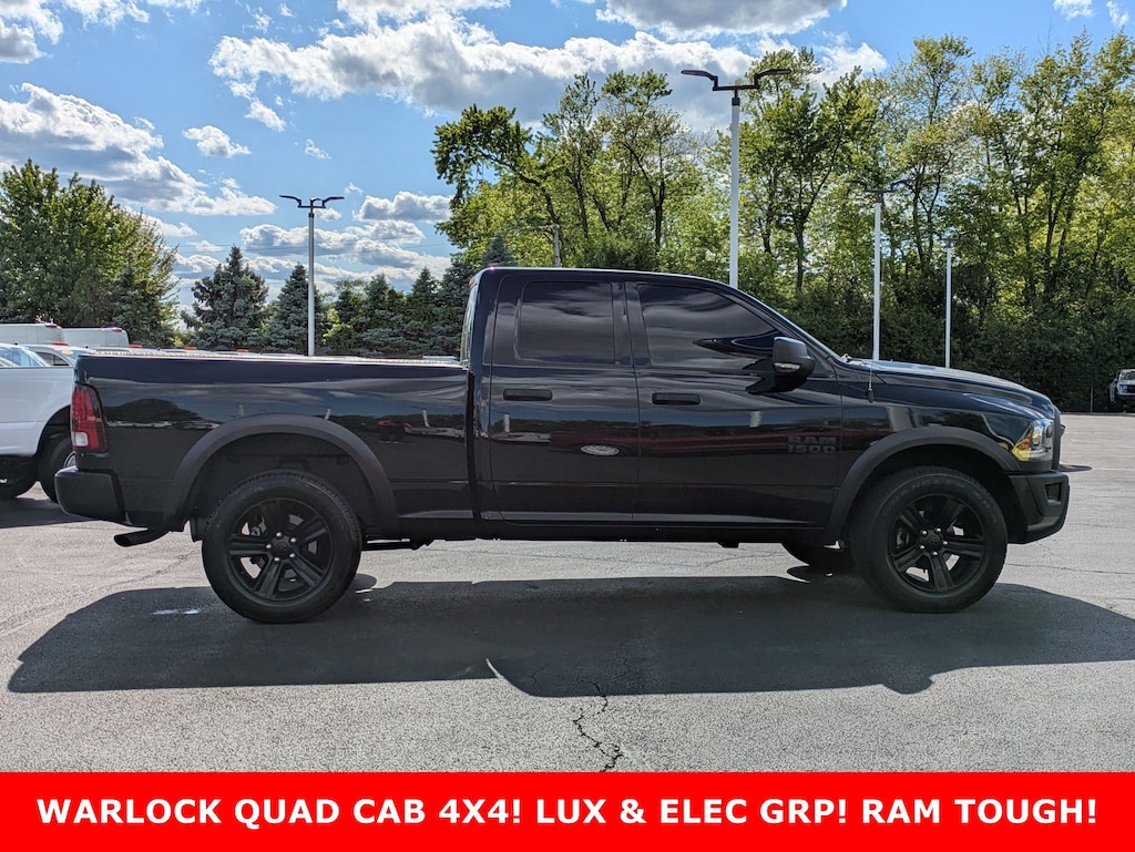 Used 2022 Ram 1500 Classic Warlock 4x4 Quad Cab 64 Box Crew Cab Pickup