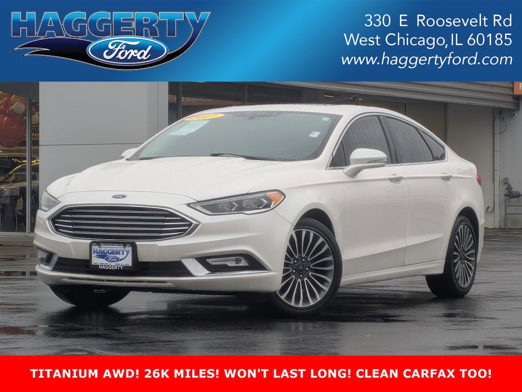 Used 2017 Ford Fusion Titanium AWD Sedan