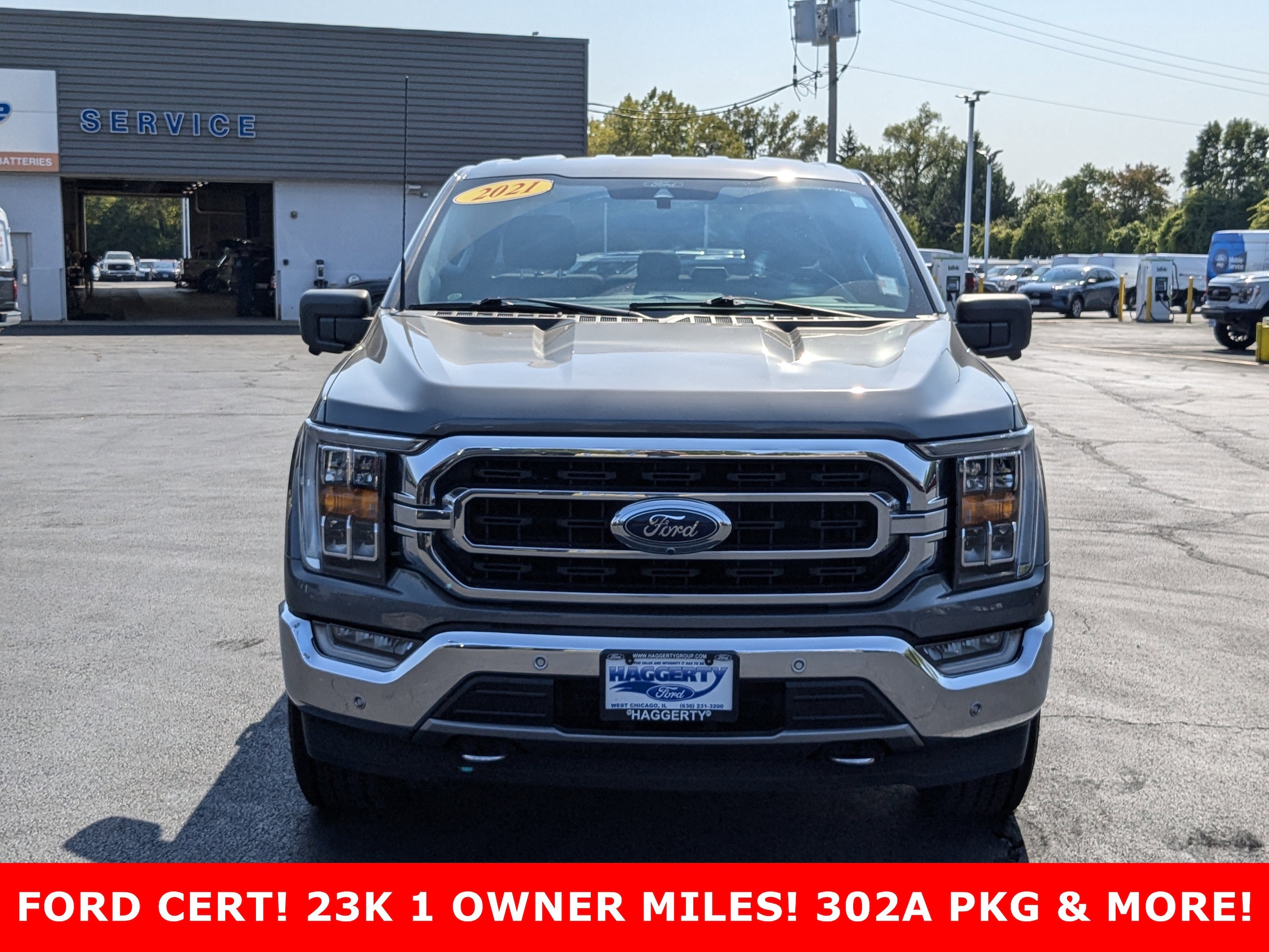 Certified 2021 Ford F-150 XLT with VIN 1FTEX1EP1MFC70435 for sale in West Chicago, IL