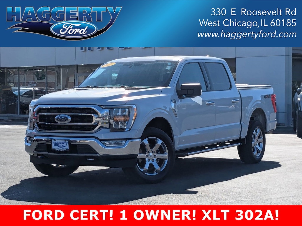 Certified 2021 Ford F-150 XLT 4WD SuperCrew 5.5 Box Crew Cab Pickup