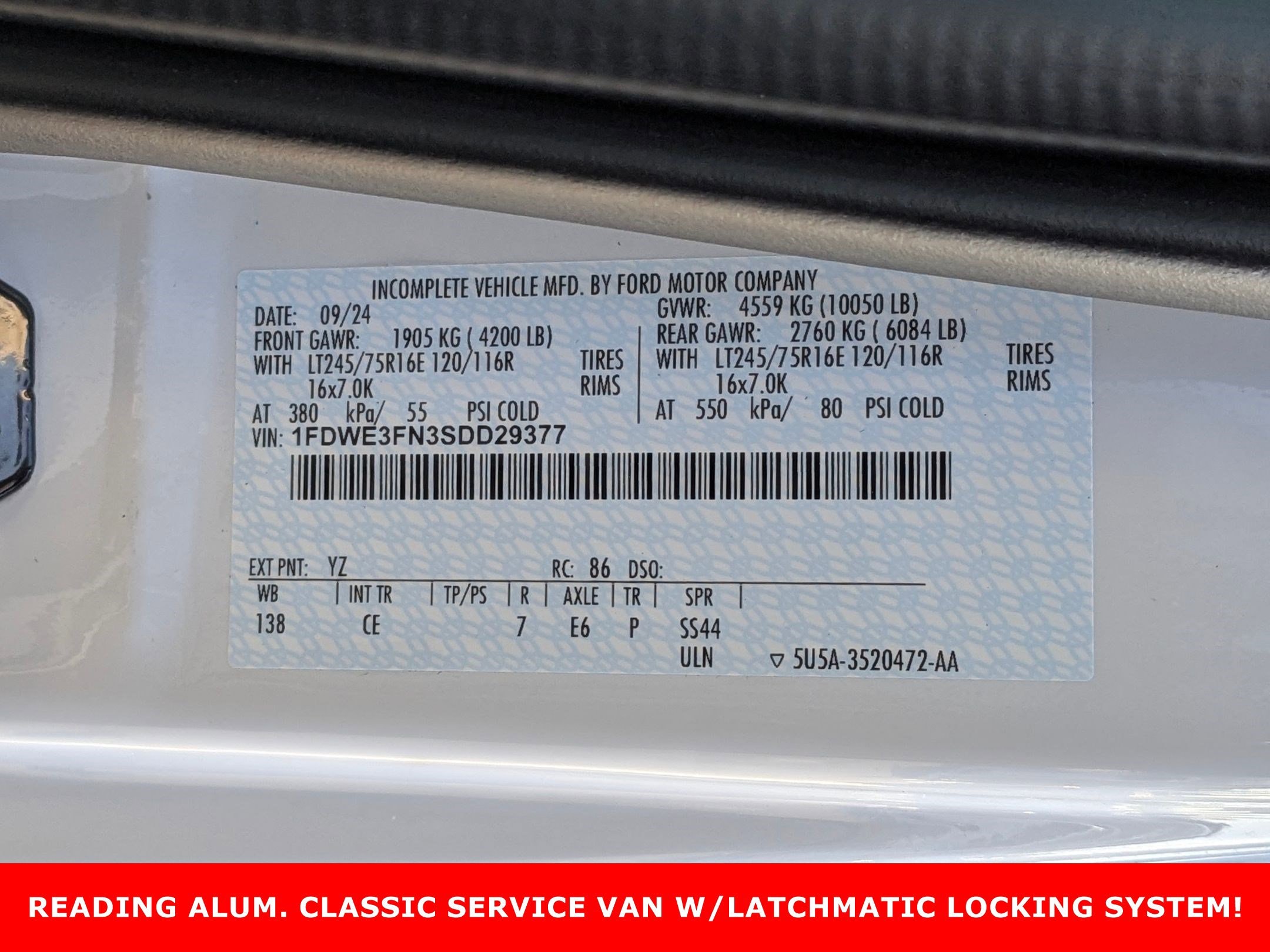 2025 FORD E-350 - Image 25