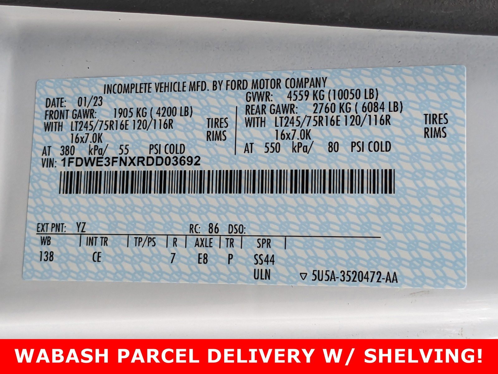 2024 FORD E-350 - Image 27