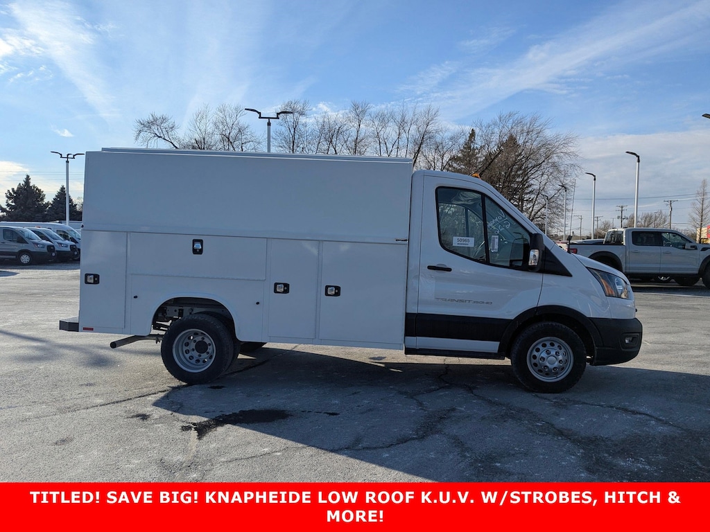 Used 2024 Ford Transit T-350 RWD DRW 138 WB 9950 GVWR Specialty Vehicle