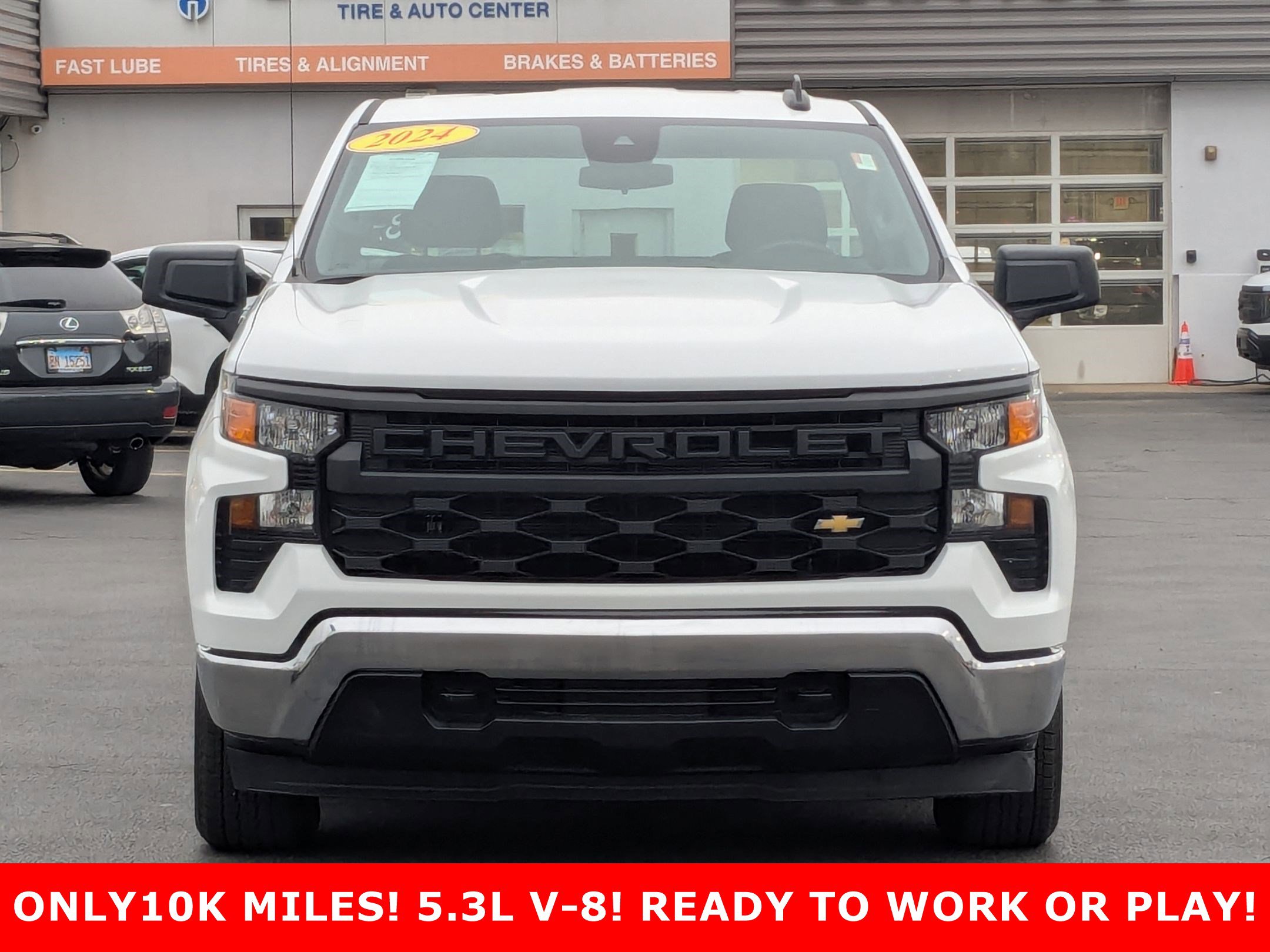 Used 2024 Chevrolet Silverado 1500 Work Truck with VIN 3GCNAAED5RG345585 for sale in West Chicago, IL