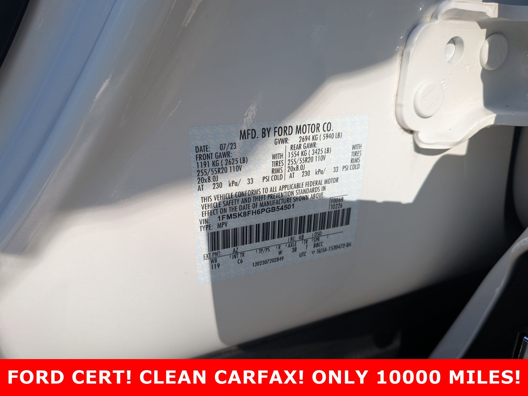 2023 FORD EXPLORER - Image 27