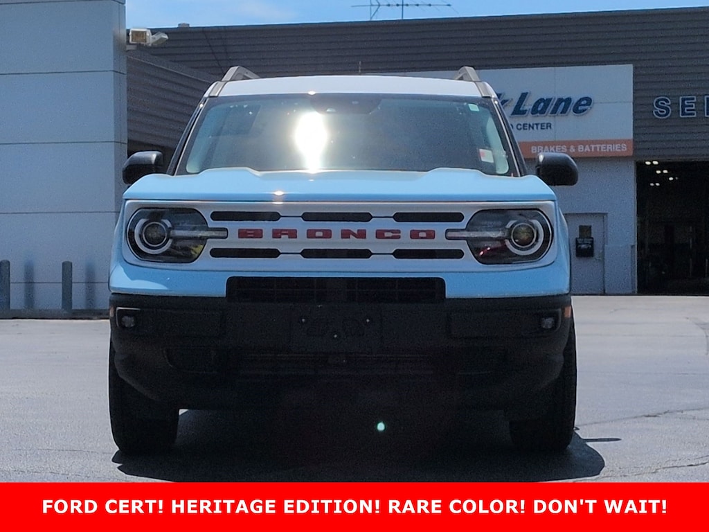Certified 2024 Ford Bronco Sport Heritage 4x4 SUV