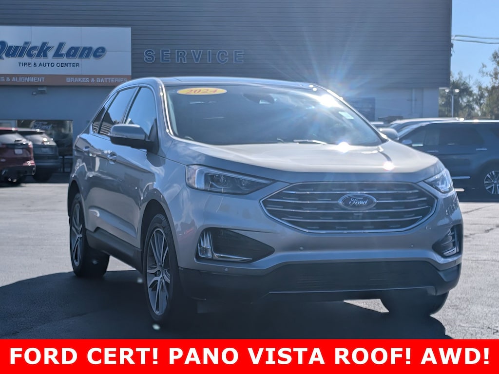 Certified 2024 Ford Edge Titanium AWD SUV