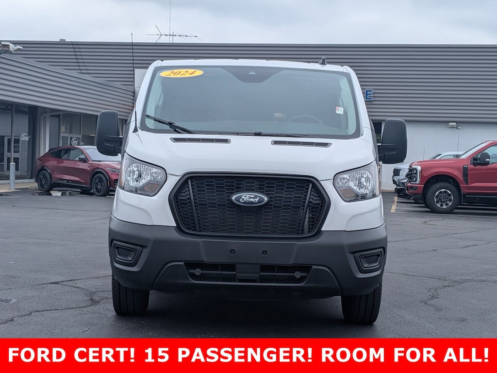 Certified 2024 Ford Transit Passenger Wagon 148 Low Roof XL RWD Full-size Passenger Van