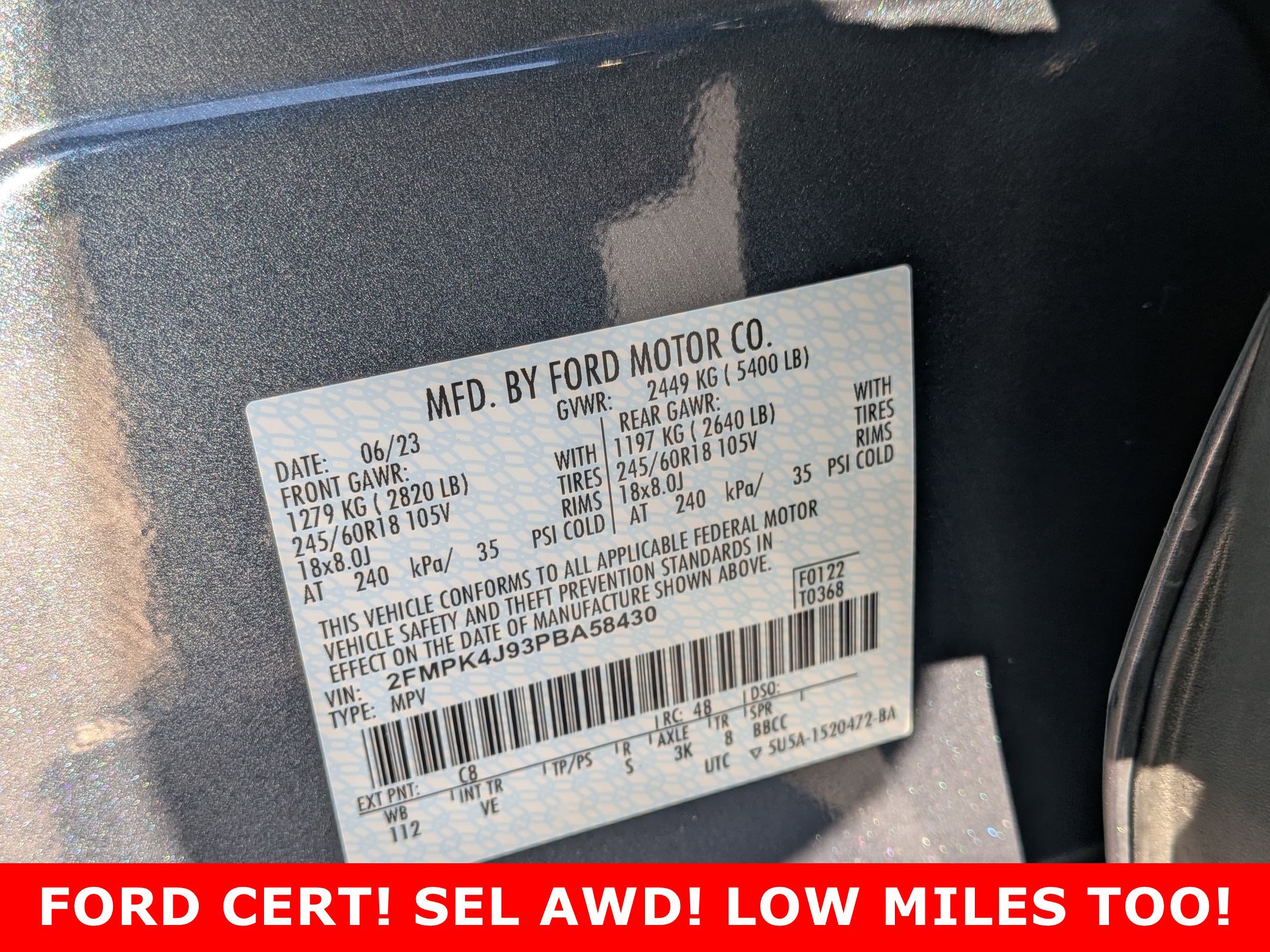 2023 FORD EDGE - Image 28