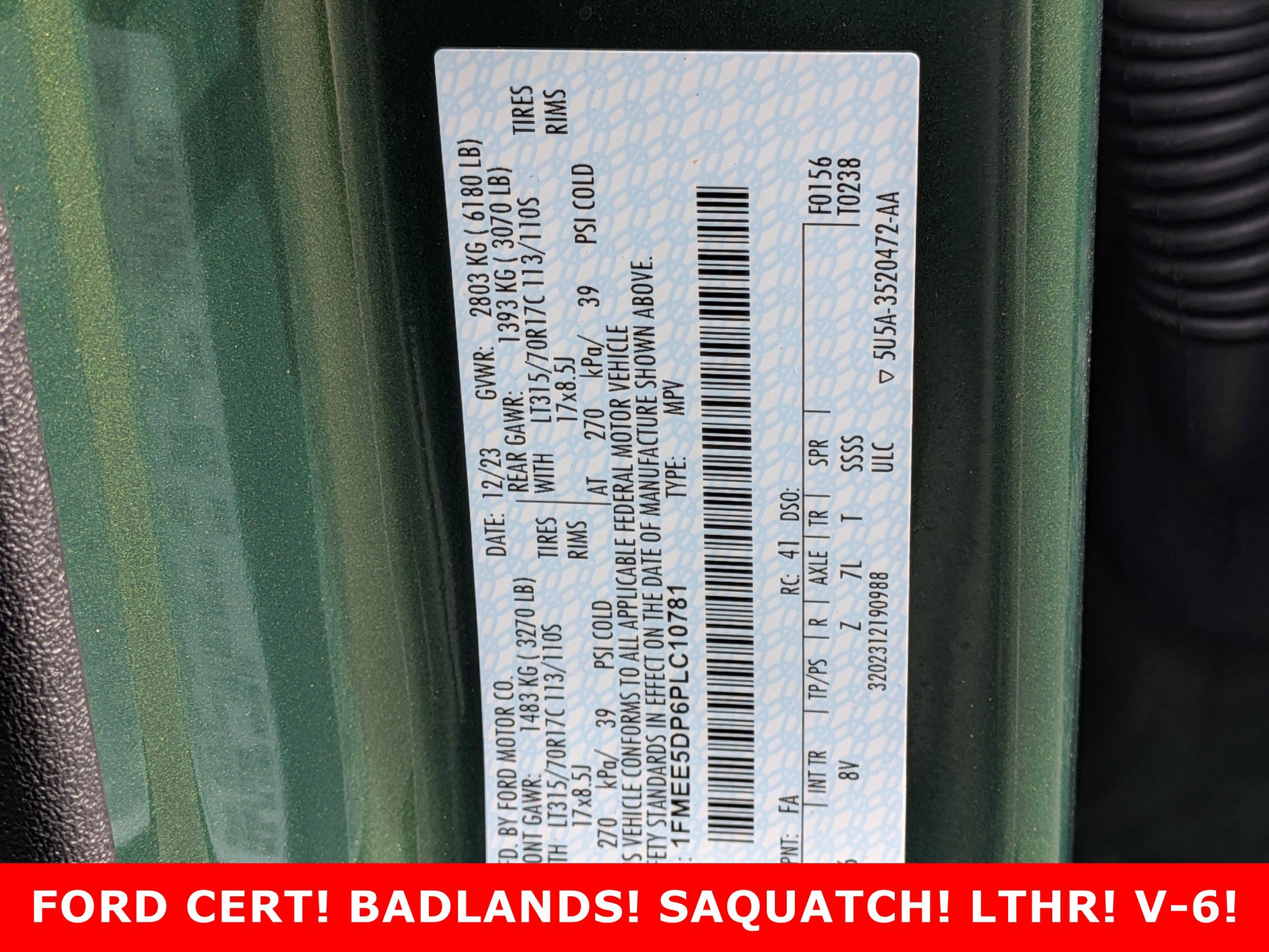 2023 FORD BRONCO - Image 29