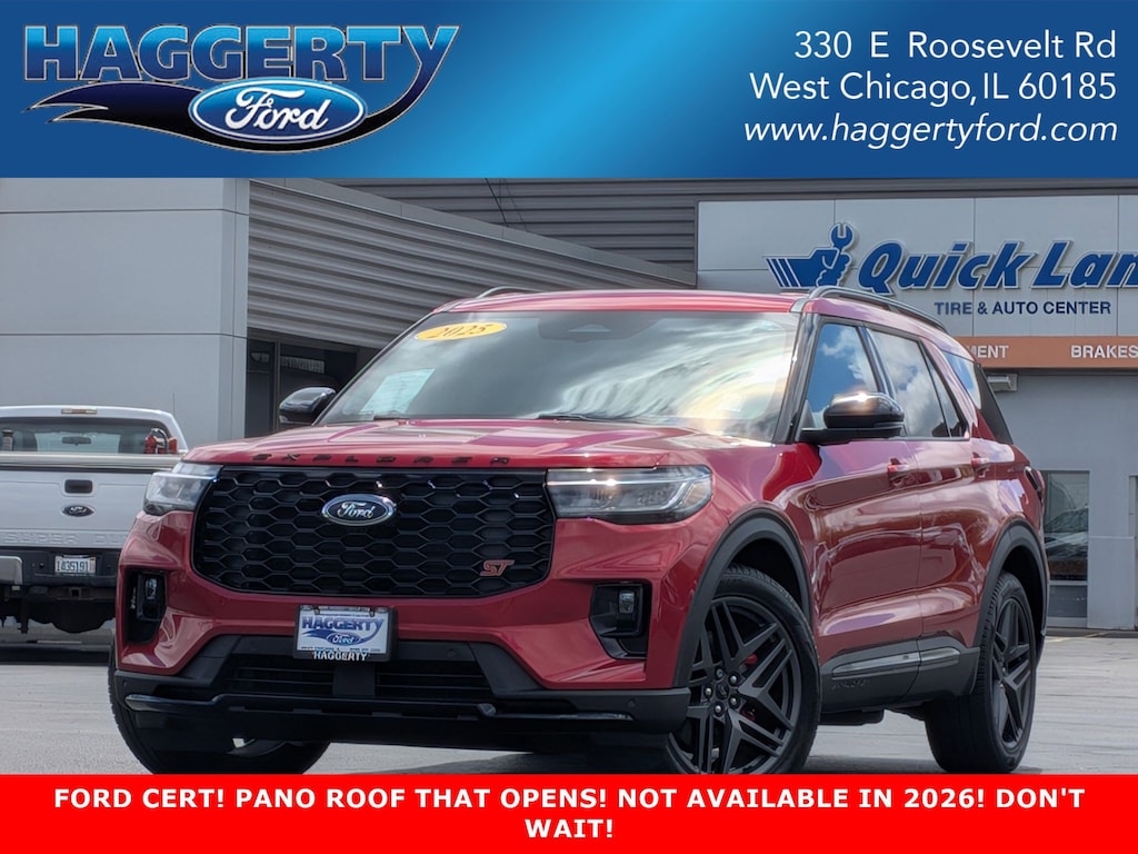 Certified 2025 Ford Explorer ST 4WD SUV