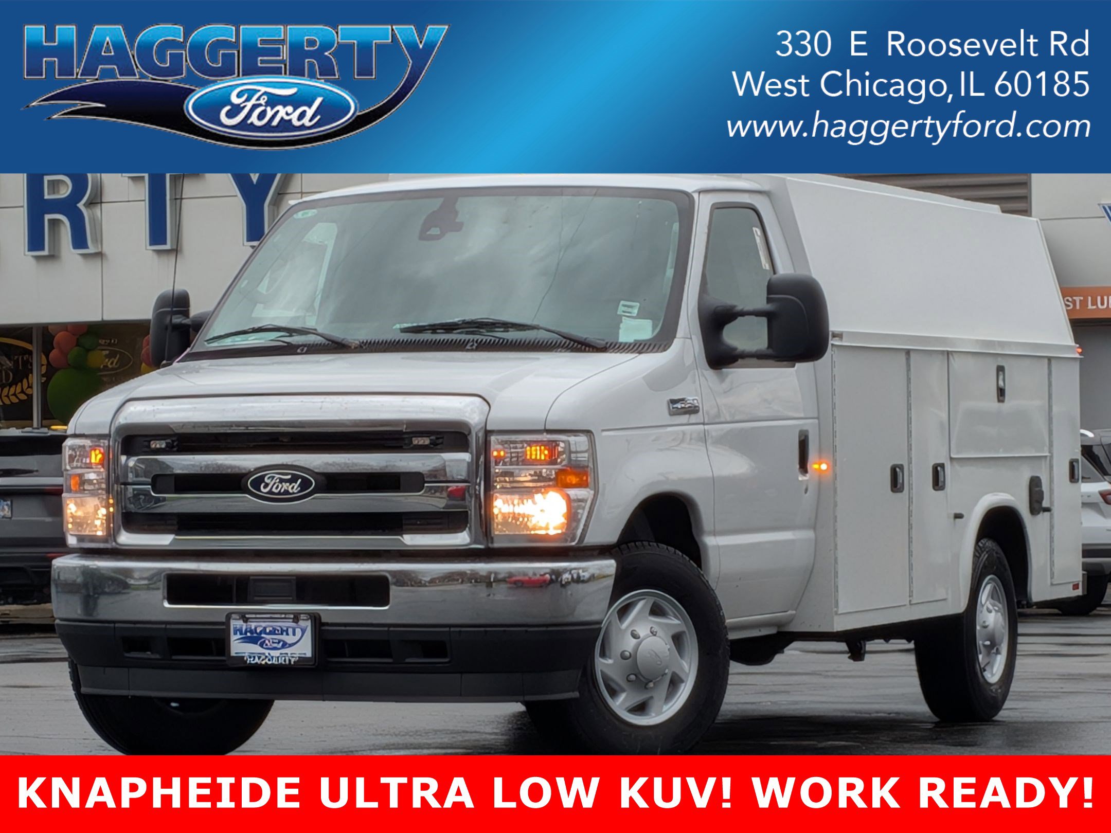 Oxford White 2026 Ford E-Series Chassis E-350 SD Cutaway 138 RWD Pickup Truck Rear-Wheel Drive Automatic