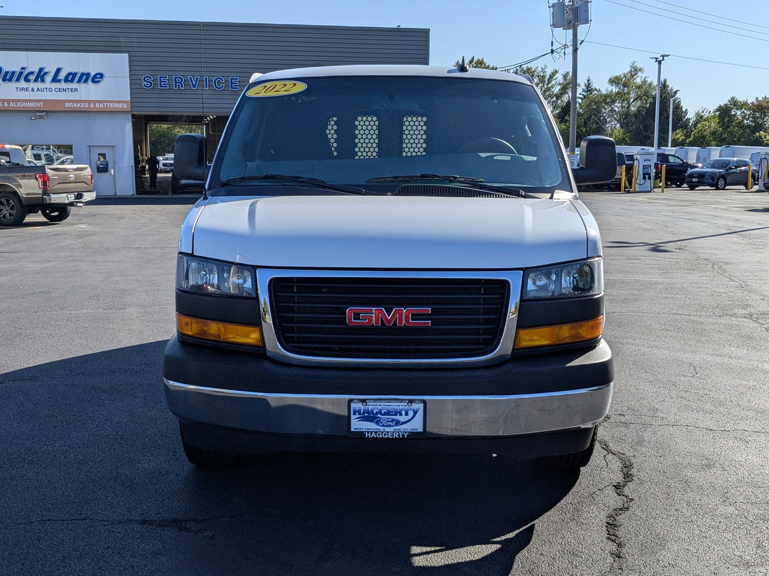 Used 2022 GMC Savana Cargo Work Van with VIN 1GTW7AF73N1202350 for sale in West Chicago, IL