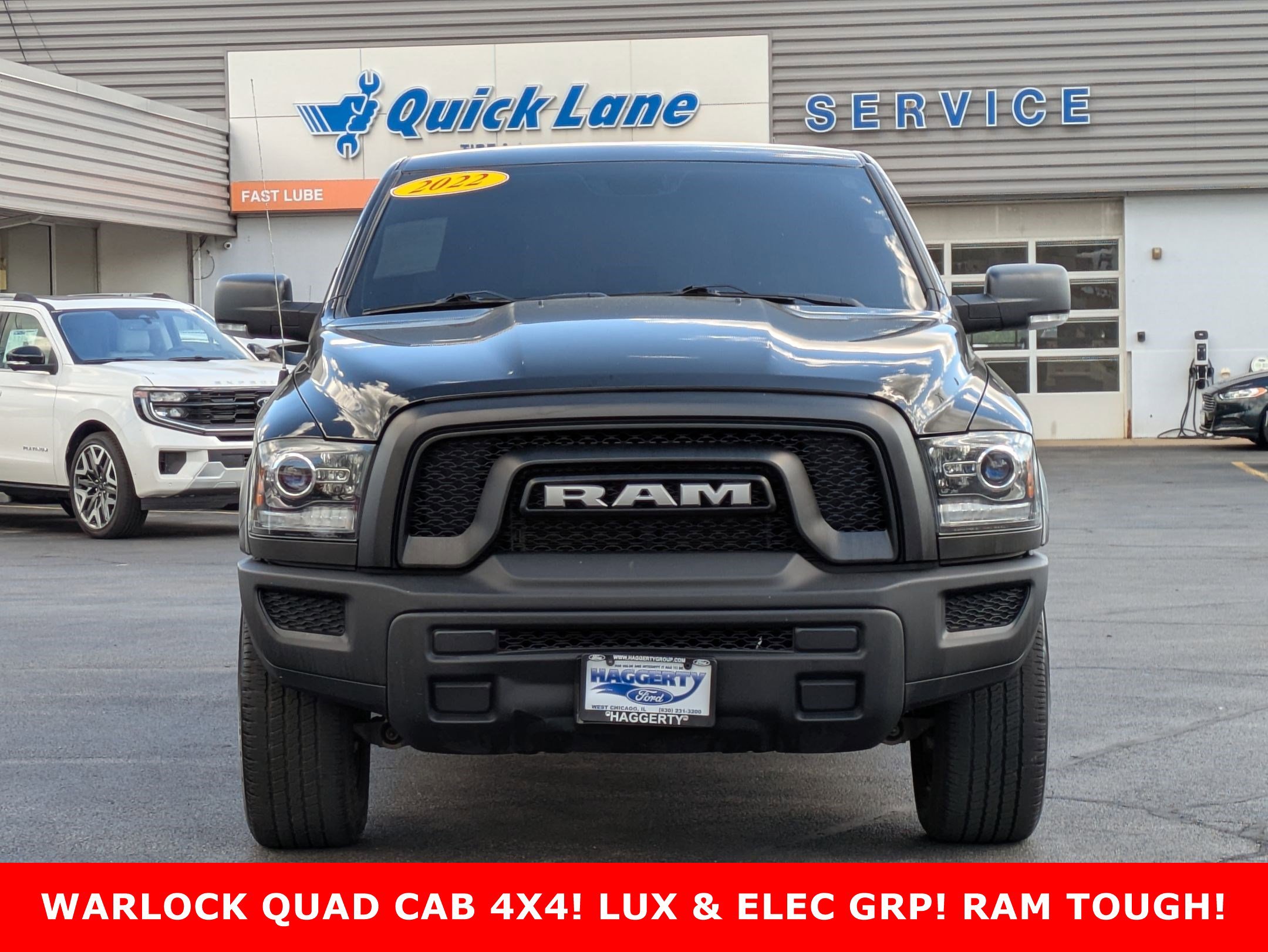 Used 2022 RAM Ram 1500 Classic Warlock with VIN 1C6RR7GG5NS122462 for sale in West Chicago, IL