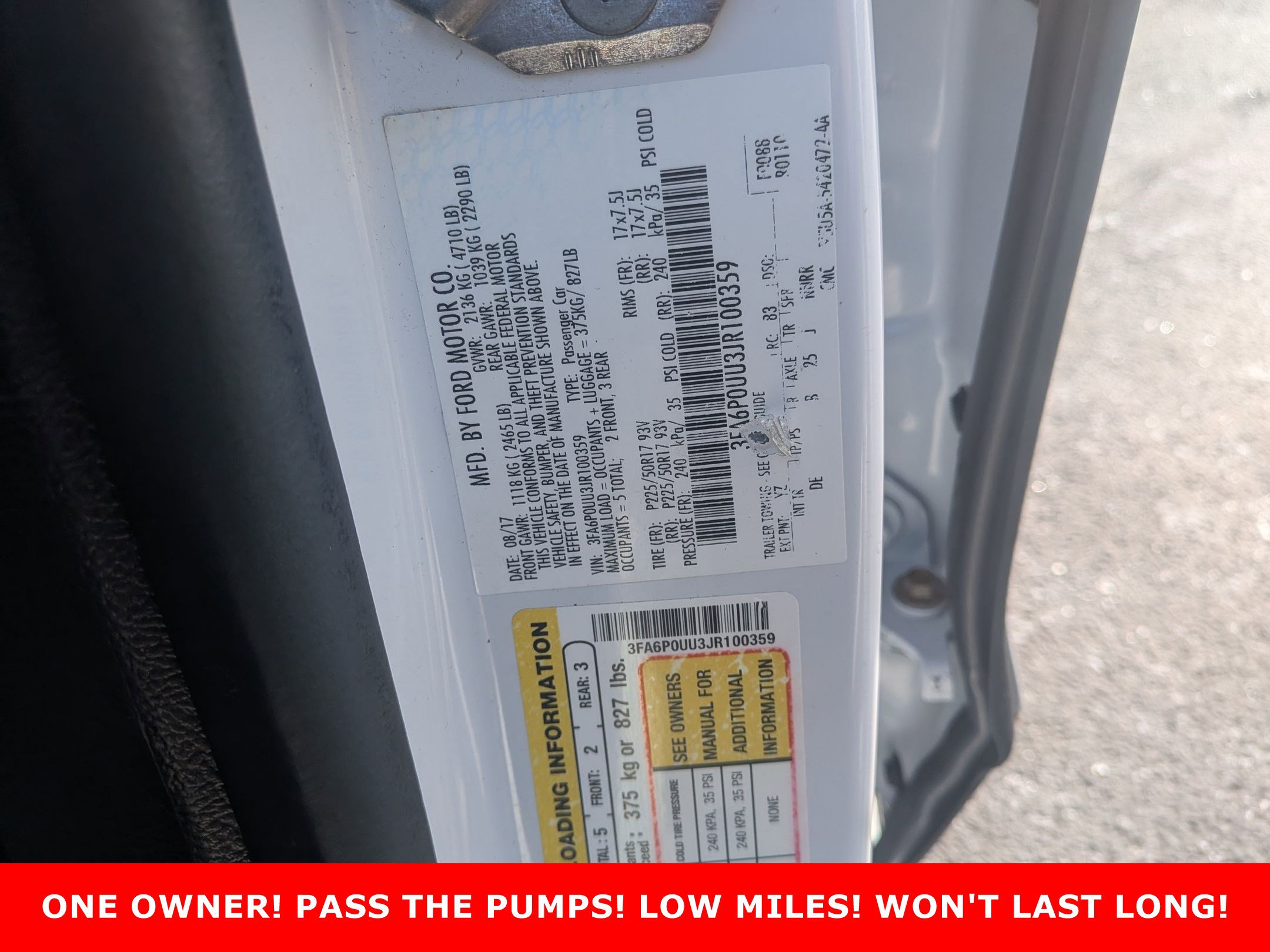 2018 FORD FUSION - Image 27