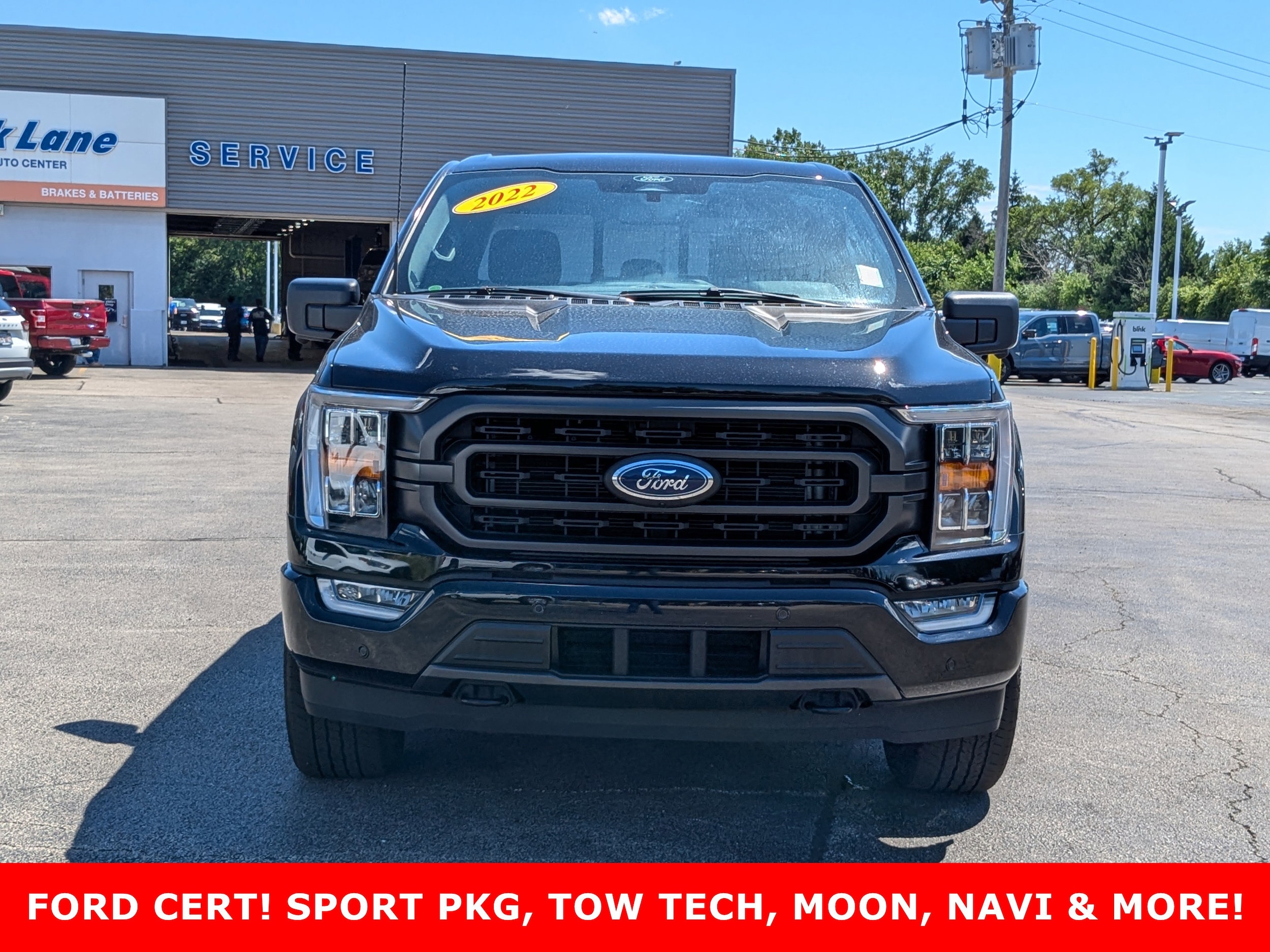 Certified 2022 Ford F-150 XLT with VIN 1FTEW1EP5NFB17447 for sale in West Chicago, IL